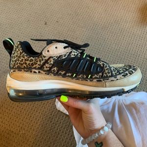 Nike Woman’s Air Max 9 Cheetah Neon Yellow
